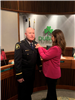 March 21, 2022 - New Police Chief Nathan Schmidt Pinned by Mayor Hernandez