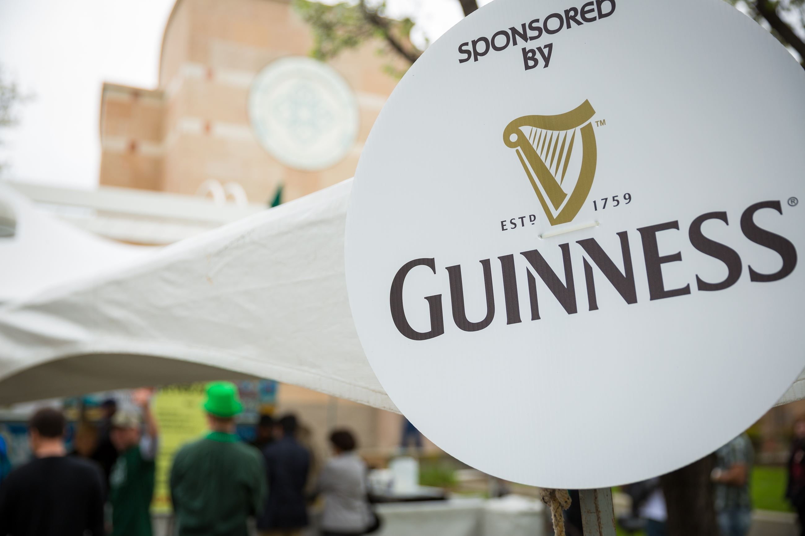 Guinness Beer Booth at St. Pat's