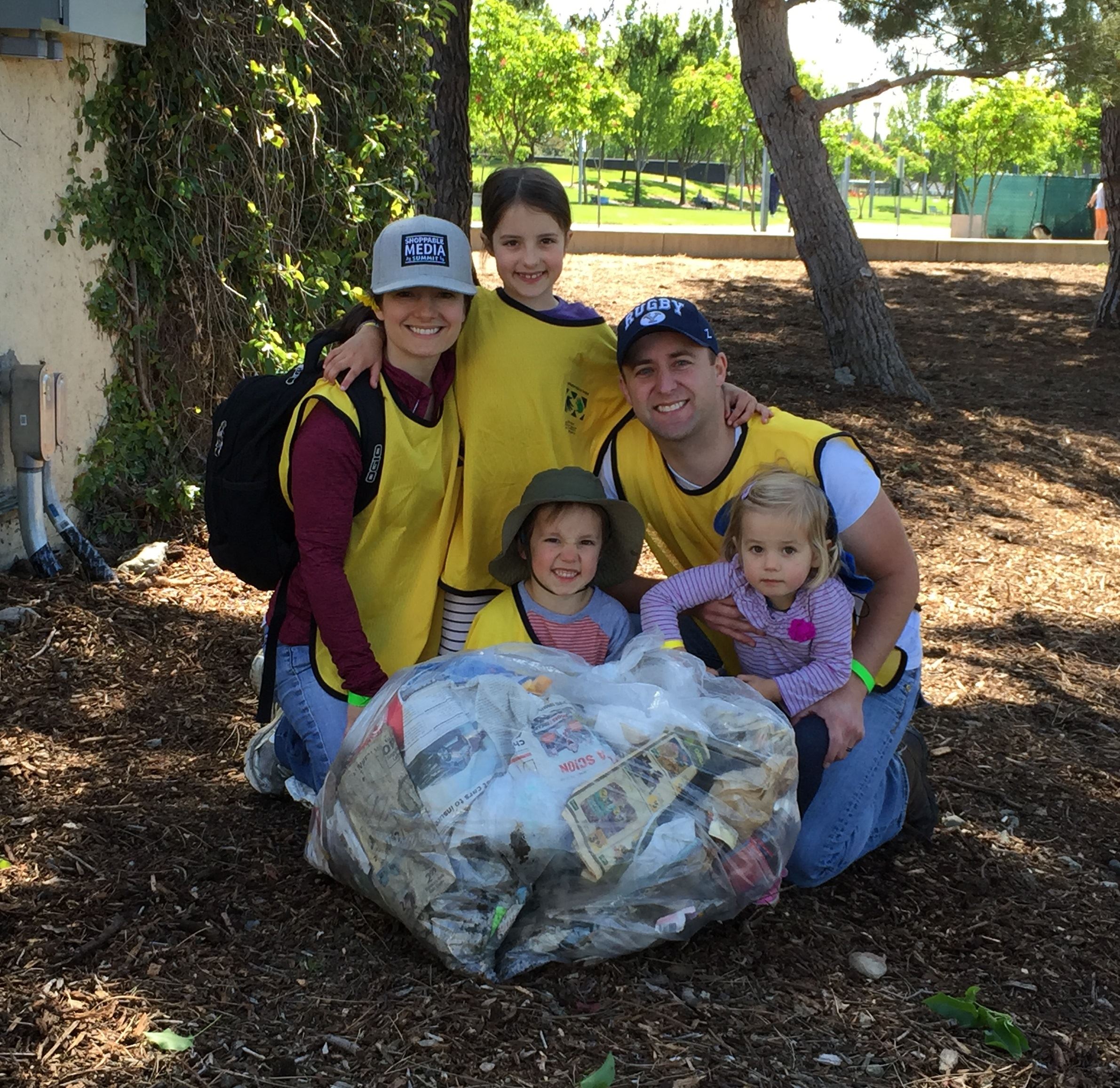 Creek Cleanup Emerald Glen 1