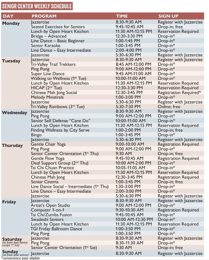 all text calendar of activities