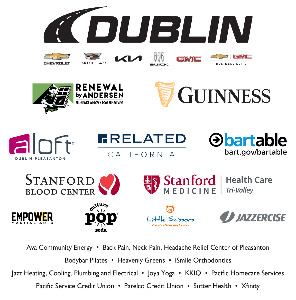 Sponsors - St. Pats 2025