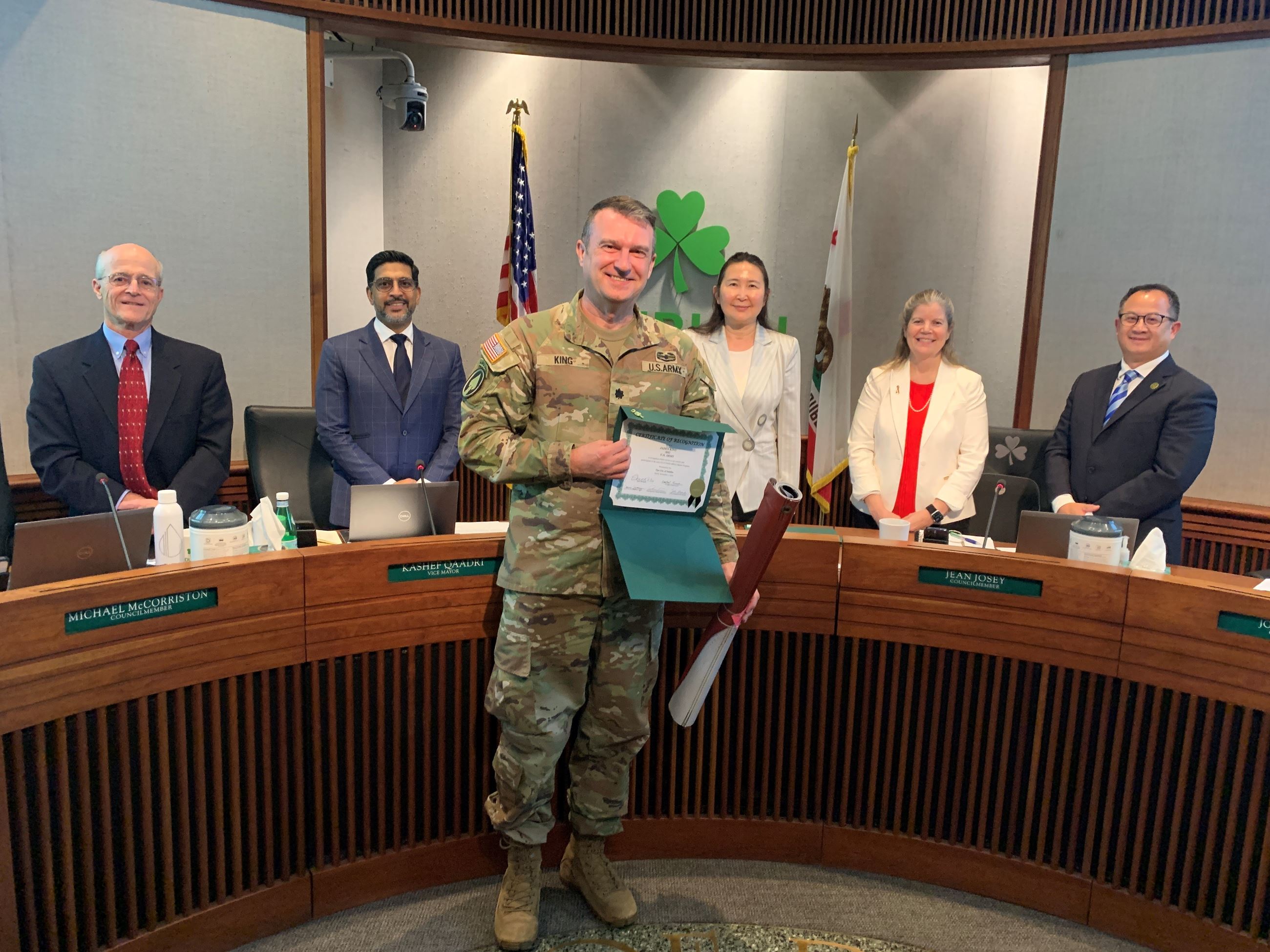 Jaden King - Military Banner