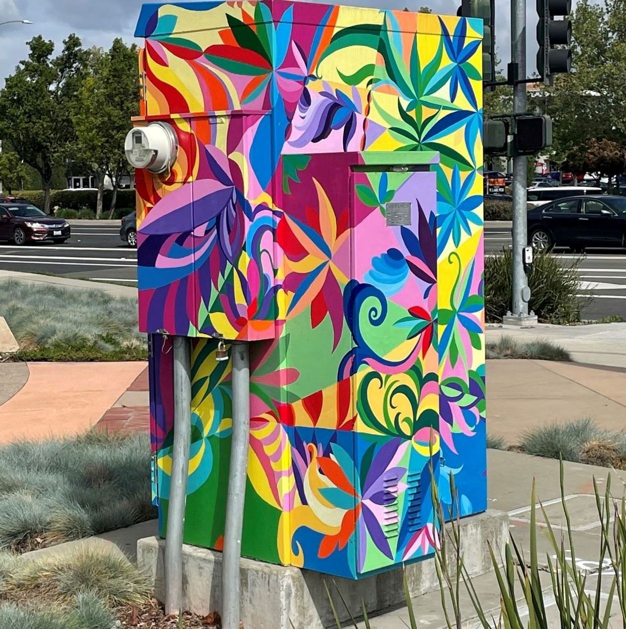 Garden Kaleidoscope, by Sophia Lee. 1