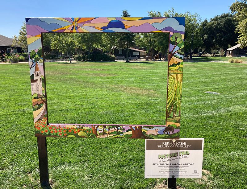 Painted Wood Picture Frame