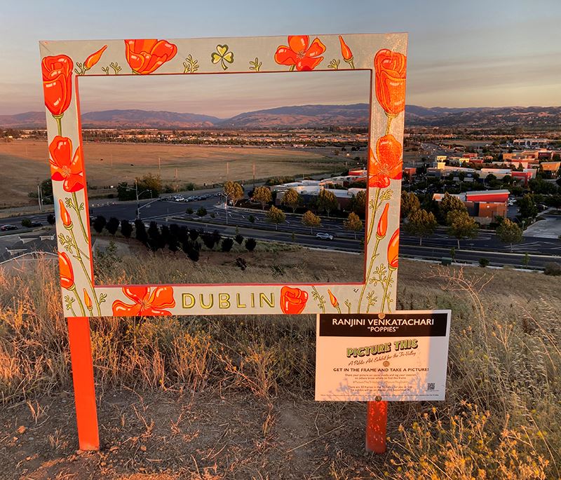 Painted Wood Picture Frame