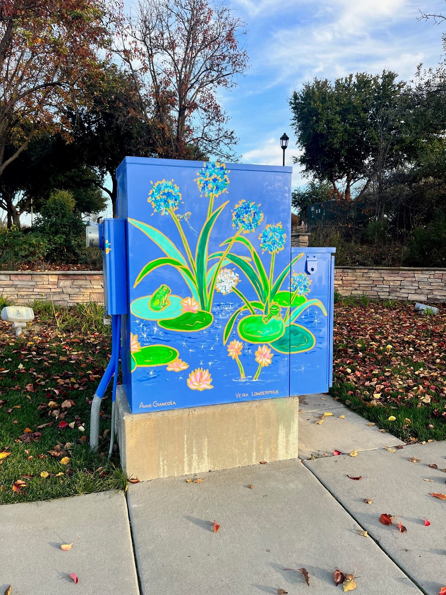 2023 - Lilies of the Nile and Water Lilies, by Anne Giancola